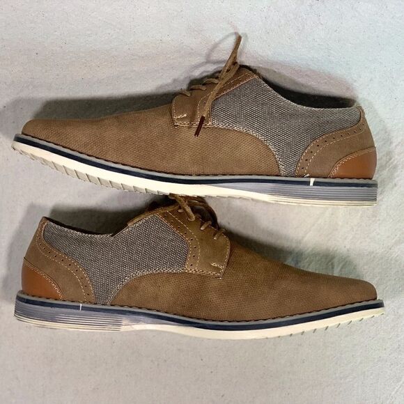 La Milano Canvas Oxfords Mens Size 9.5M - Picture 11 of 16